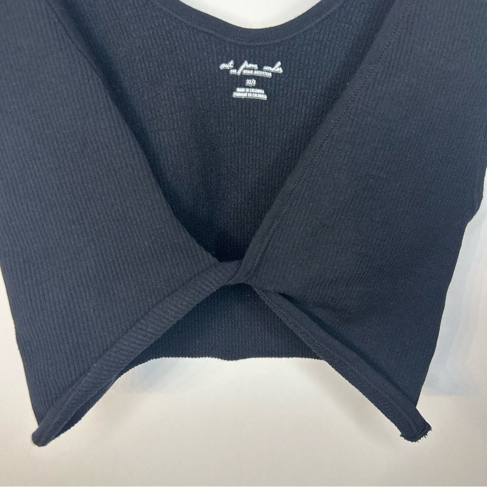 Out From Under Wrap It Up Twist-Front Seamless Knit Tank Top, Size XS/S - Picture 6 of 11